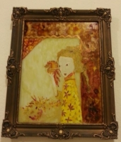 Glass painting Andrea Marosi