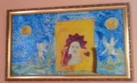 Glass painting Andrea Marosi
