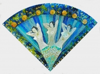 Glass painting Andrea Marosi