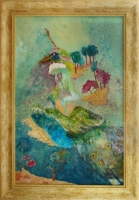 Glass painting - Andrea Marosi