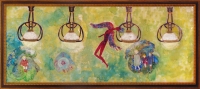 Glass painting - Andrea Marosi