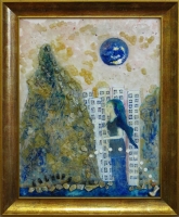 Glass painting - Andrea Marosi