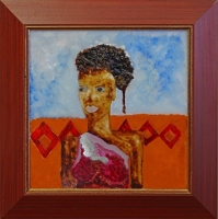 Glass painting - Andrea Marosi