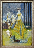 Glass painting - Andrea Marosi