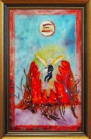 Glass painting - Andrea Marosi