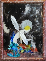 Glass painting - Andrea Marosi