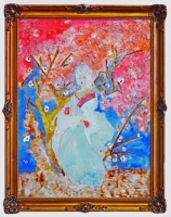 Glass painting - Andrea Marosi