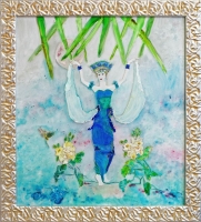 Glass painting - Andrea Marosi