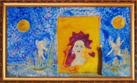 Glass painting - Andrea Marosi