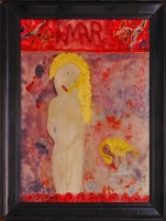 Glass painting - Andrea Marosi