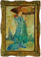 Glass painting - Andrea Marosi